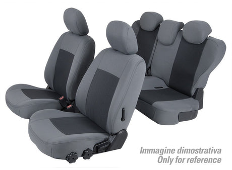 Lampa Set coprisedili Superior - Grigio/Nero - Fiat 500L (09/12>) QD15004C