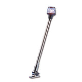 Asta fanale a led abbattibile Easy led Nero