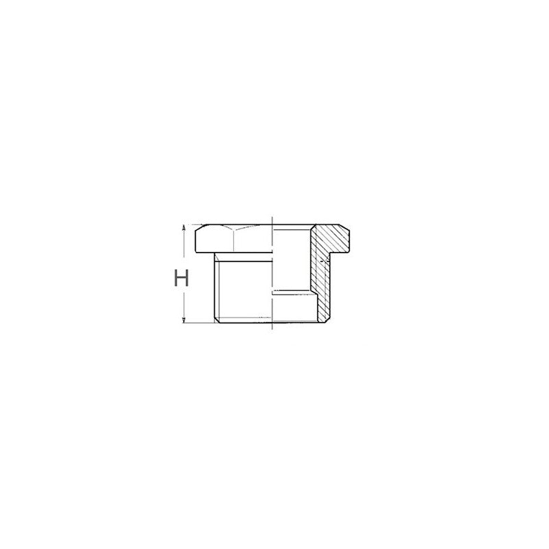 Guidi Nipless Ridotto M-F in Bronzo