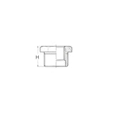 Guidi Nipless Ridotto M-F in Bronzo