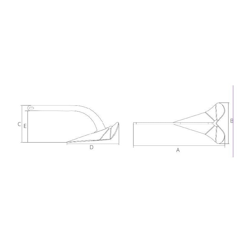 Plastimo Ancora Kobra 2 Kg 35 49360