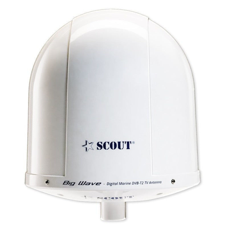 Scout Telecomunicazioni Antenna Nautica Barca Tv Big Wave Nera PF AN NTV007