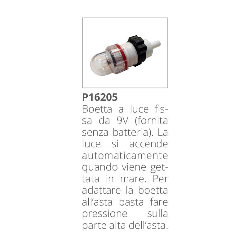 Plastimo Illuminazione a Luce Fissa Asta Ior