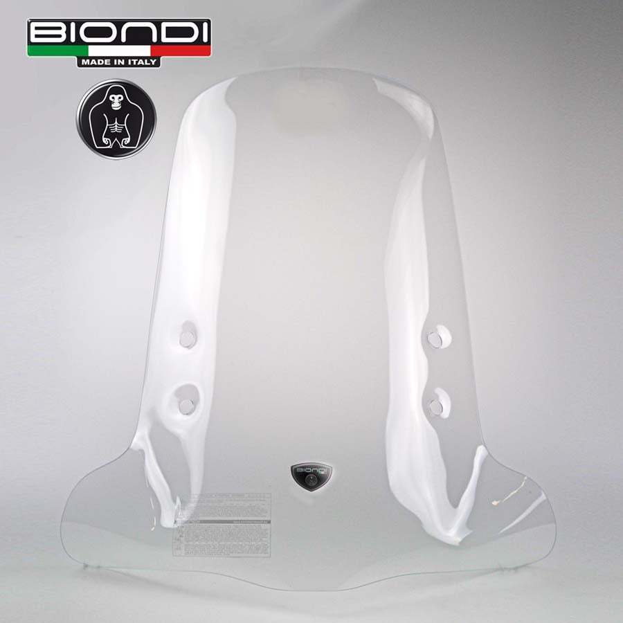 Biondi Parabrezza Linea Z Trasparente + Attacchi Aprilia SR 50 2000-2004