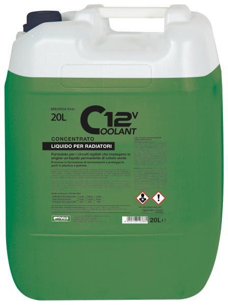 Cora Coolant 12Y verde concentrato 20 L