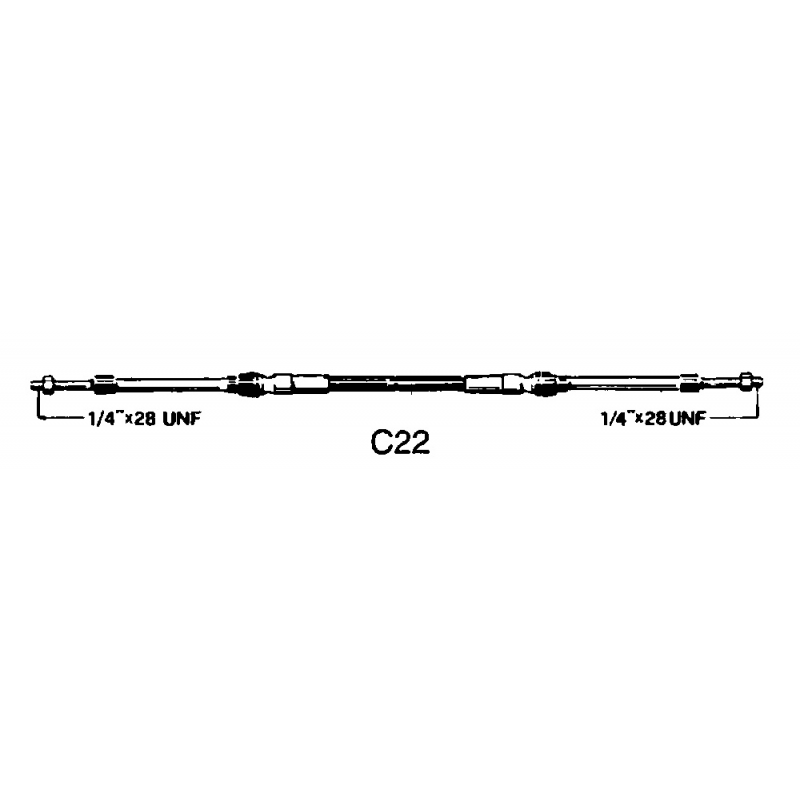 Ultraflex Cavo C22 Da 22 Pollice 33317H