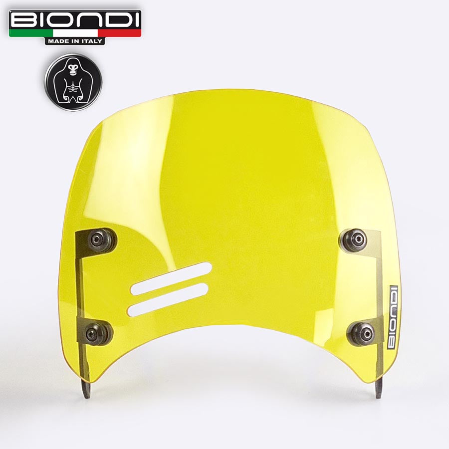 Biondi Cupolino Caffè Kawasaki Z900 RS 2018-2021 - Giallo Trasparente