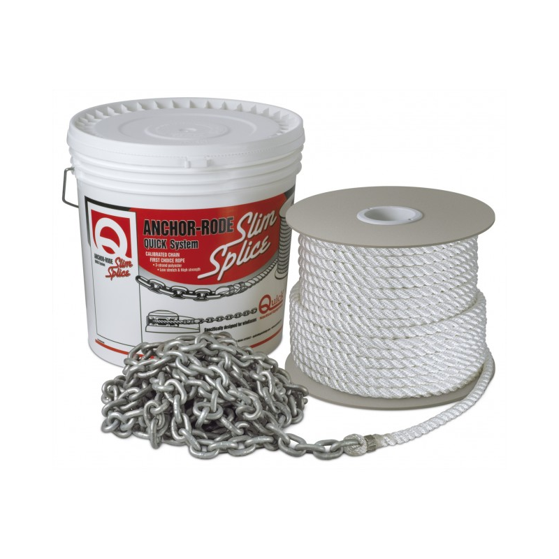 Quick 40 m Rope and 10 m Chain Reel FVC060312313B00