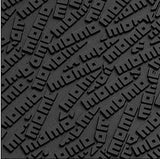 Momo Set 4 tappeti in moquette Black