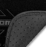Momo Set 4 tappeti in moquette Black