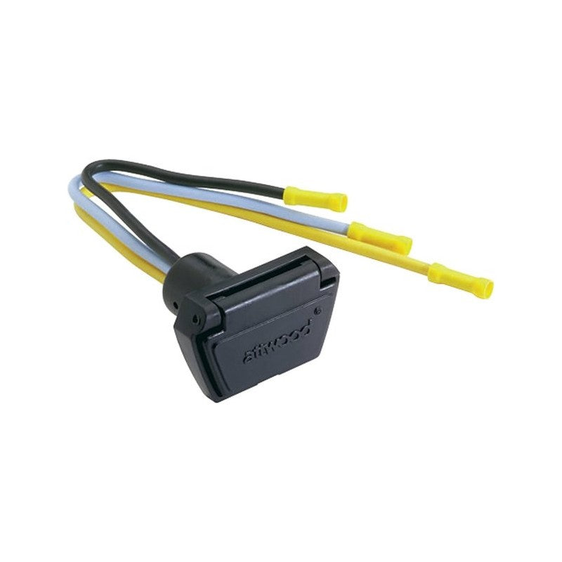 Conector hembra de guía de motor de 3 pines de 12/24 V