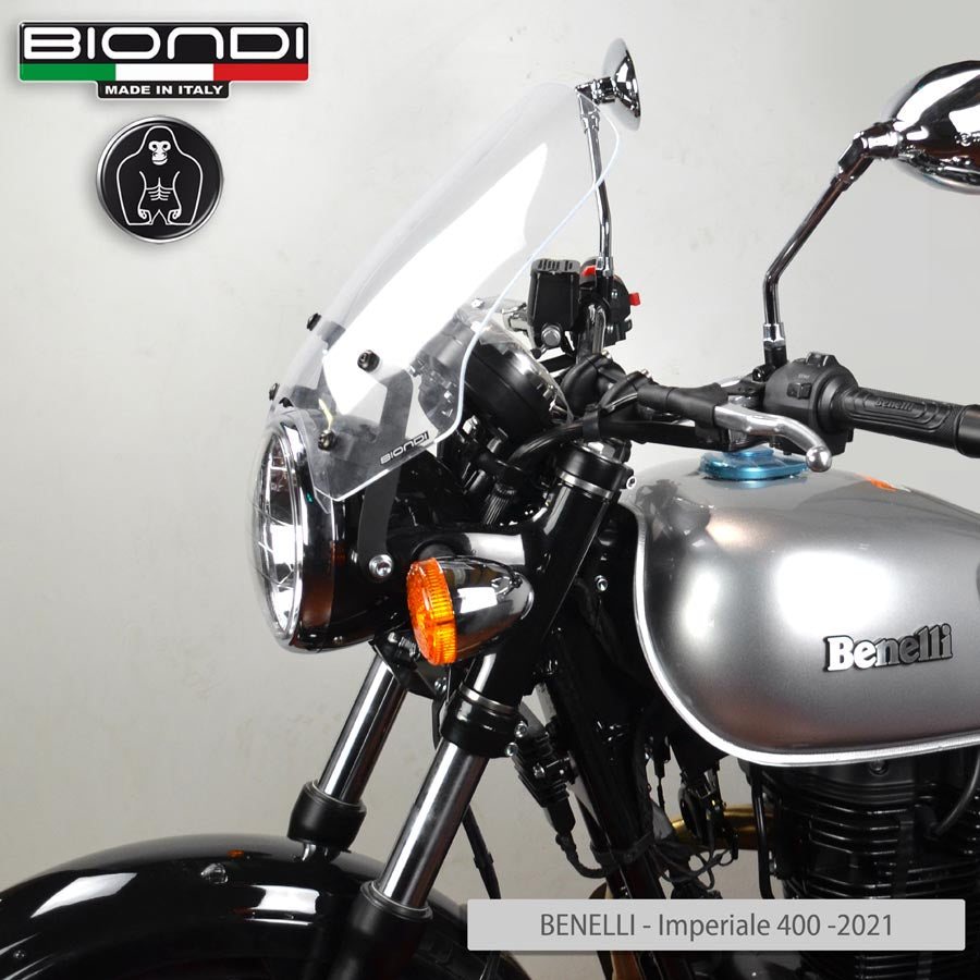 Biondi Cupolino Touring Trasparente 4 mm con Kit Montaggio - MPN 8010397