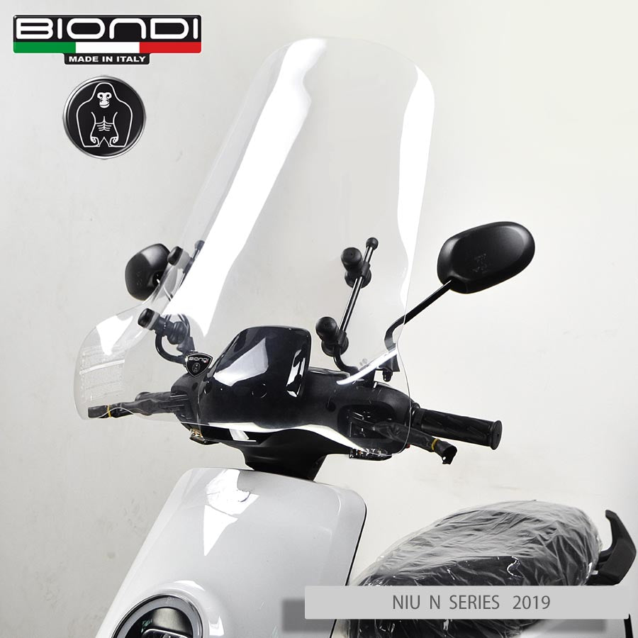 Biondi Parabrezza Pro Yamaha Fly One 50/125 cc 1994 - Completo di Attacchi