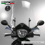 Biondi Parabrezza Club Garelli Mosquito 151LC 125/150 cc 2008 con Attacchi