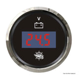 Osculati Digital Voltmeter 8/32 V schwarz/glänzend 27.321.40
