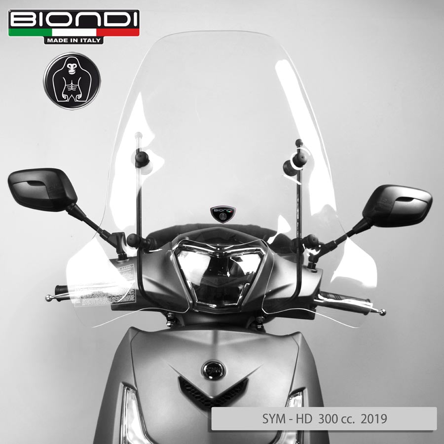 Biondi Parabrezza Z con Kit Attacchi KL b3 125 cc 2023 - MPN 8071223