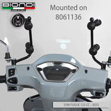 Biondi Parabrezza Z SYM Fugue 125 2025 Trasparente con Attacchi