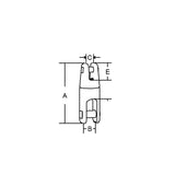 Marine Town Nautica Giunto Inox 316 Girevole Diametro mm 14-16 NDH-AC-17-S