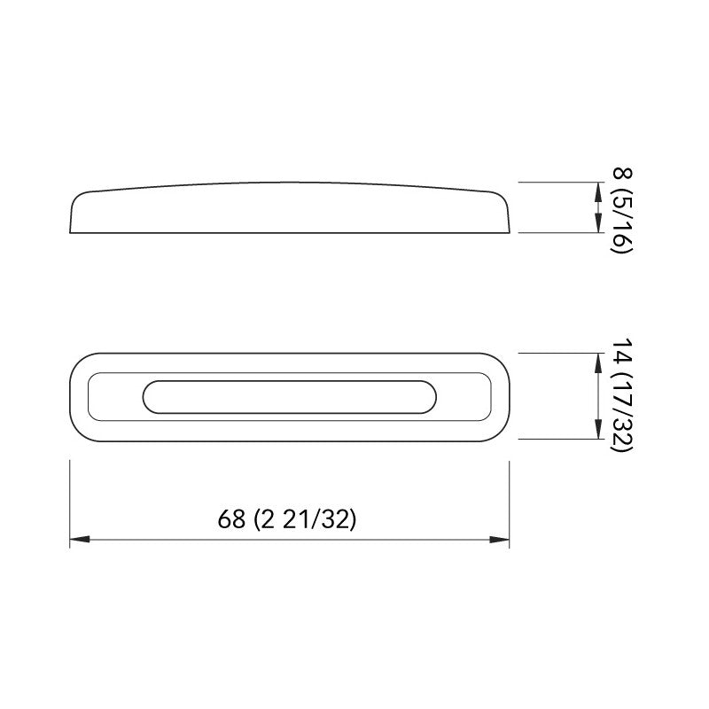Luz náutica rápida blanca de cortesía para barco SSR 2 FASP1843SX1CE00