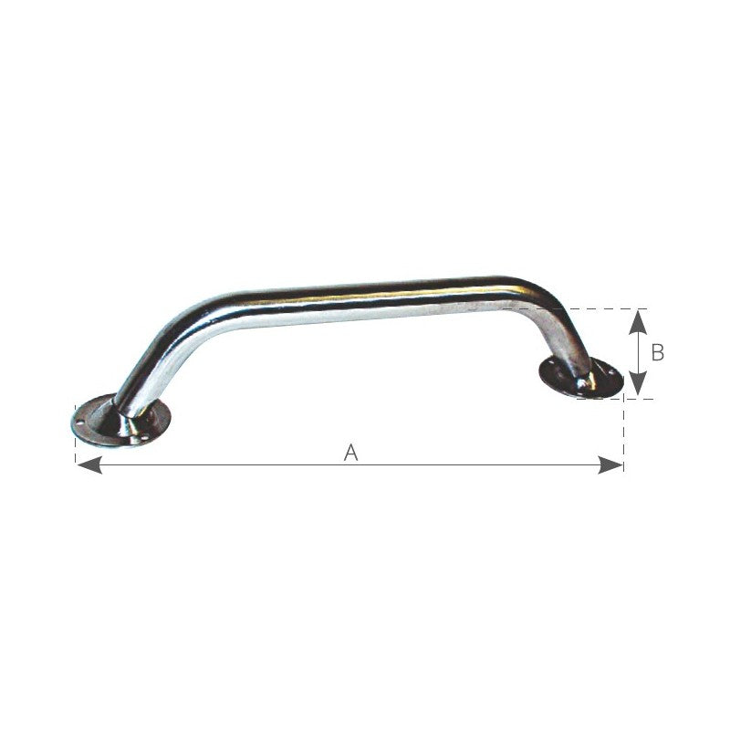 FNI Maniglia Inox mm 800 00166
