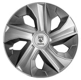 Momo Box 4 Blade Radkappen Matt Silber-Anthrazit Carbon 14 Zoll.