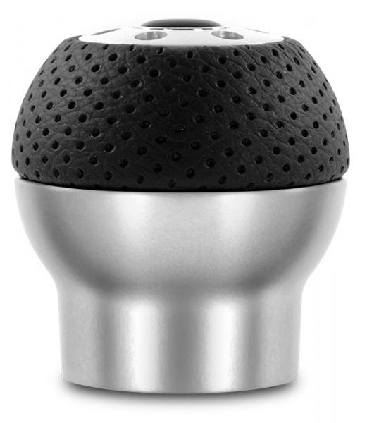 MOMO Race Airleather Pomello Cambio Alluminio e Pelle Traforata