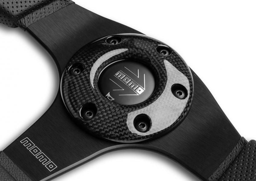 Volante Momo Jet Negro 350 mm