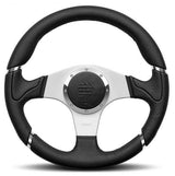 Momo Volante Millenium nero/argento 350 mm