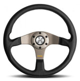 Afinador de volante Momo Negro/Antracita 320 mm