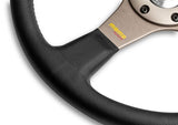 Afinador de volante Momo Negro/Antracita 320 mm