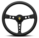 MOMO Prototipo Volante Tuning in Pelle Nera 370 mm
