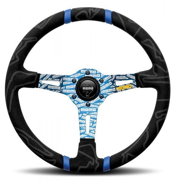 Momo Volante Ultra nero/blu 350 mm