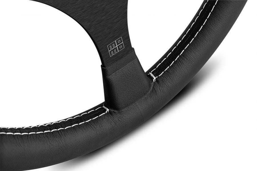 Momo Volante 1968 Heritage Schwarz 350 mm