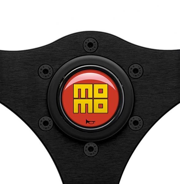 Momo Volante 1968 Heritage Schwarz 350 mm