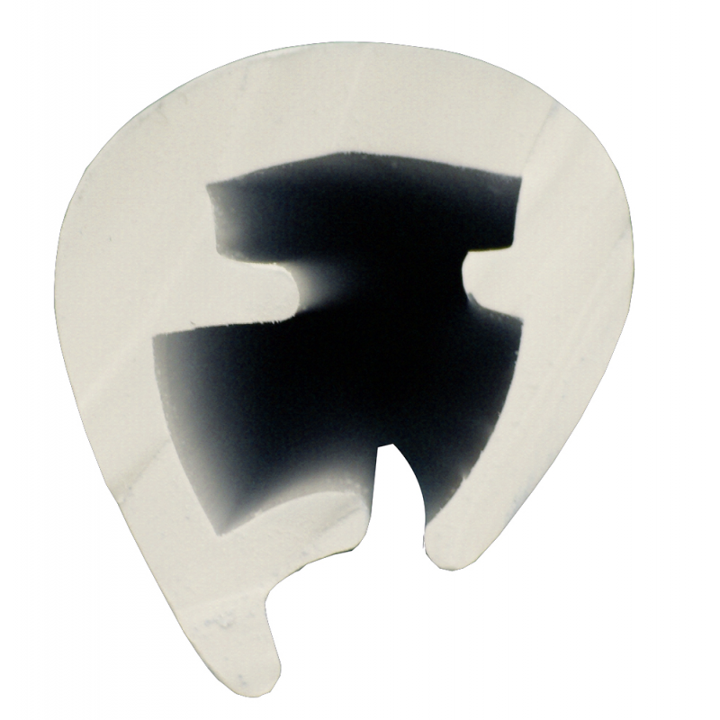 Tessilmare Profilo L45 Nero Mt 25 130-005-040 LEGG.