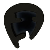 Tessilmare Profilo L45 Nero Mt 25 130-005-040 LEGG.