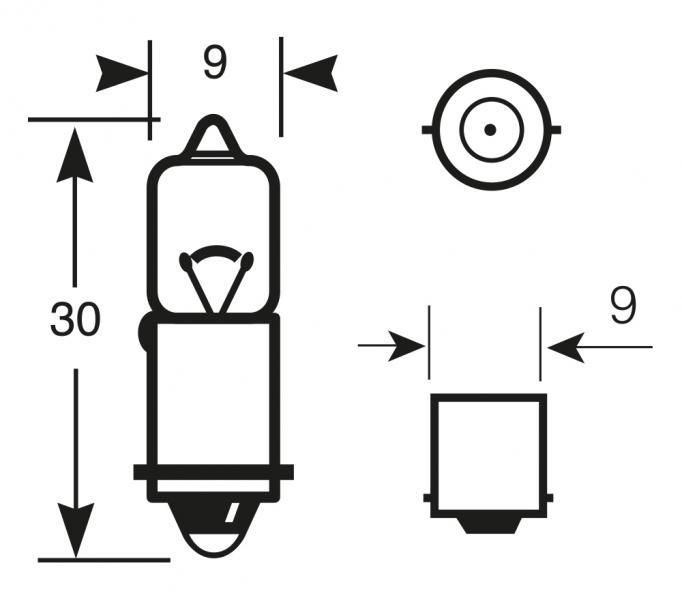 Ringlichtbirne 12V 23W