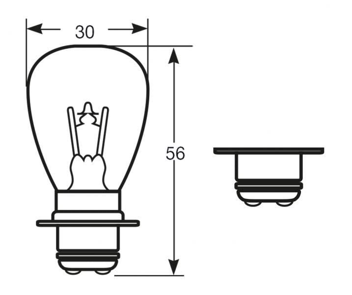 Ring Lampadina 12V 45/40W