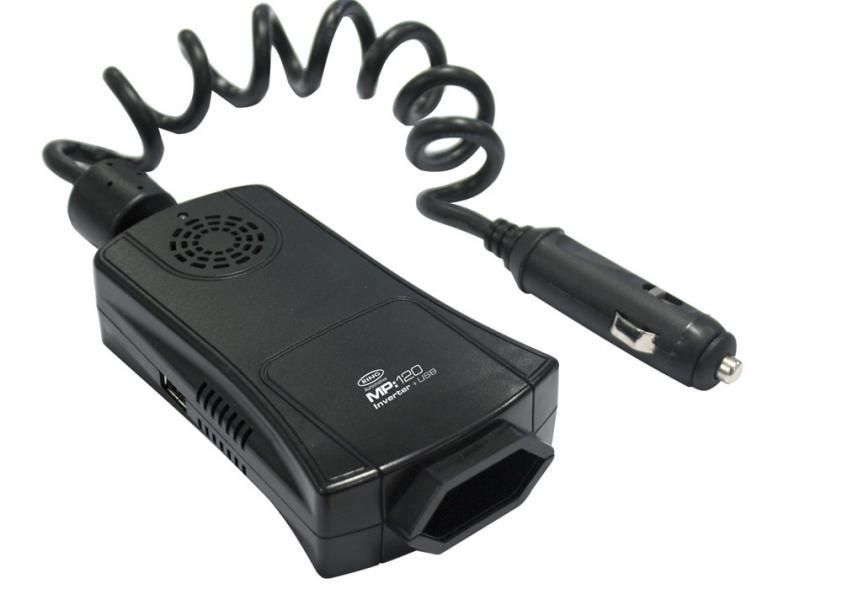 Kompakter Ring-Wechselrichter 12V 120W