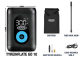 Inflador de neumáticos portátil recargable Ring Go 10