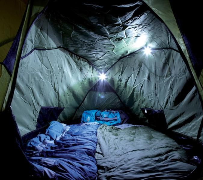 Ring Ring 2 LED-Leuchten für Campingzelt