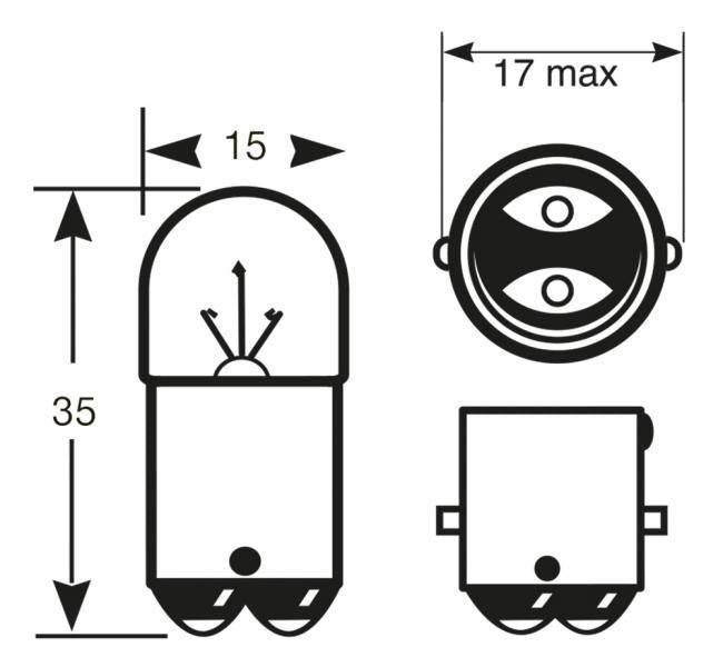 Ring Lampadina Truck Master HD & LL 24V 5W R5W