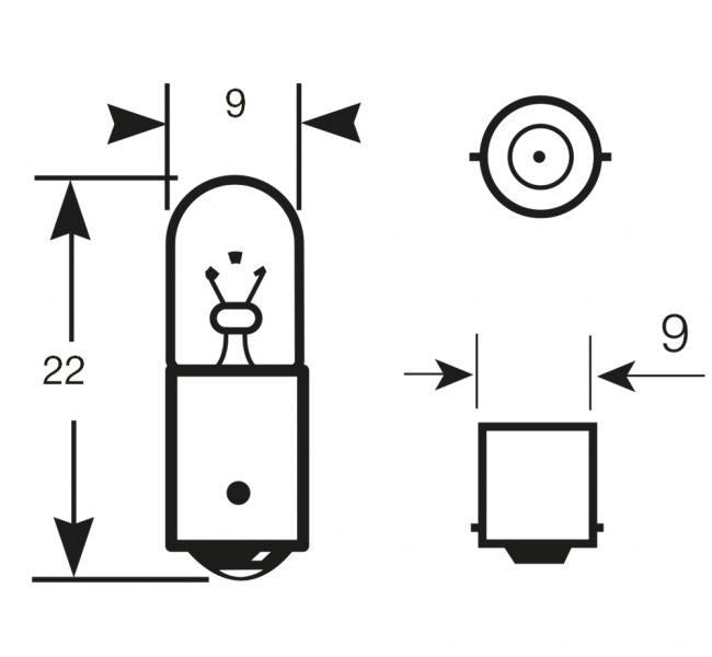 Ring Lampadina Truck Master 24V 4W T4W