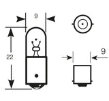 Ring Lampadina Truck Master HD & LL 24V 4W T4W