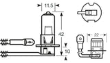 Ring Xenon-Lampen Max H3 12V 55W