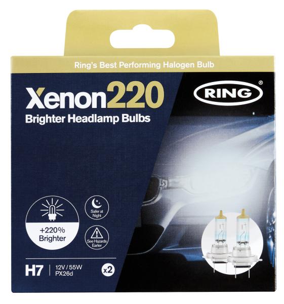 Ring Lampadine Xenon220 H7 12V 55W