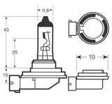 Bombillas Ring Xenon5000 H11 12V