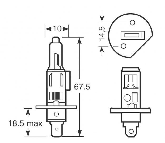 Bombillas Ring Xenon5000 H1 12V