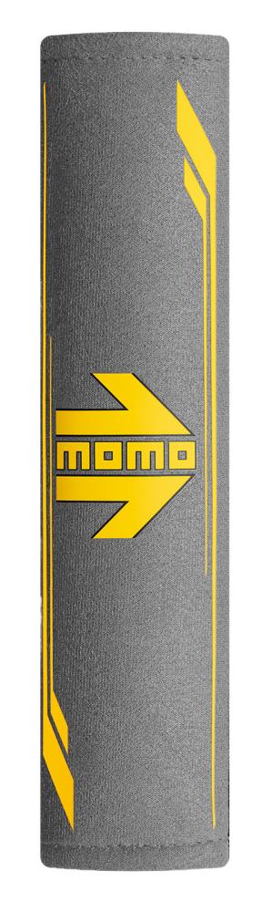 MOMO Cuscinetto Imbottitura Cintura di Sicurezza Pro Grigio