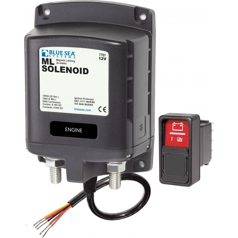 Blue Sea Solenoide Bistabile Serie ml 24 V 7703-BSS